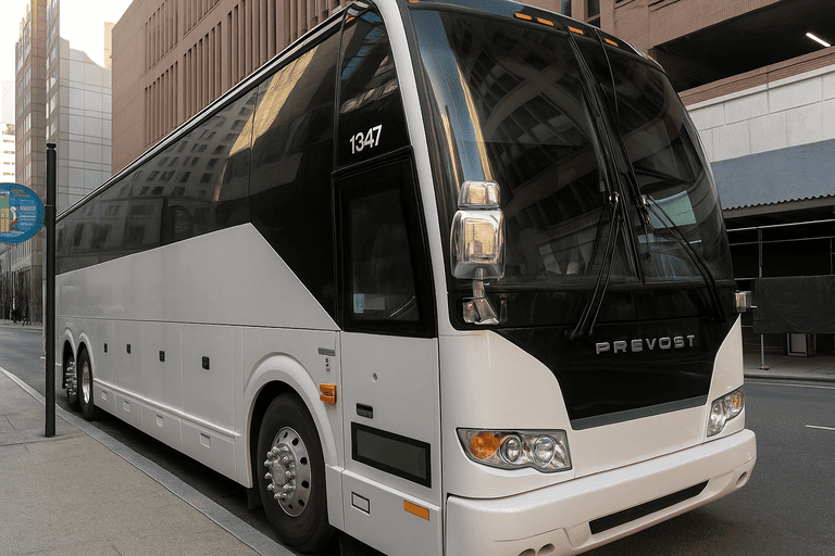 a Chico Coach Bus Service coach bus