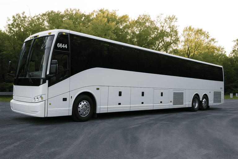 exterior of Chico Coach Bus Service coach bus