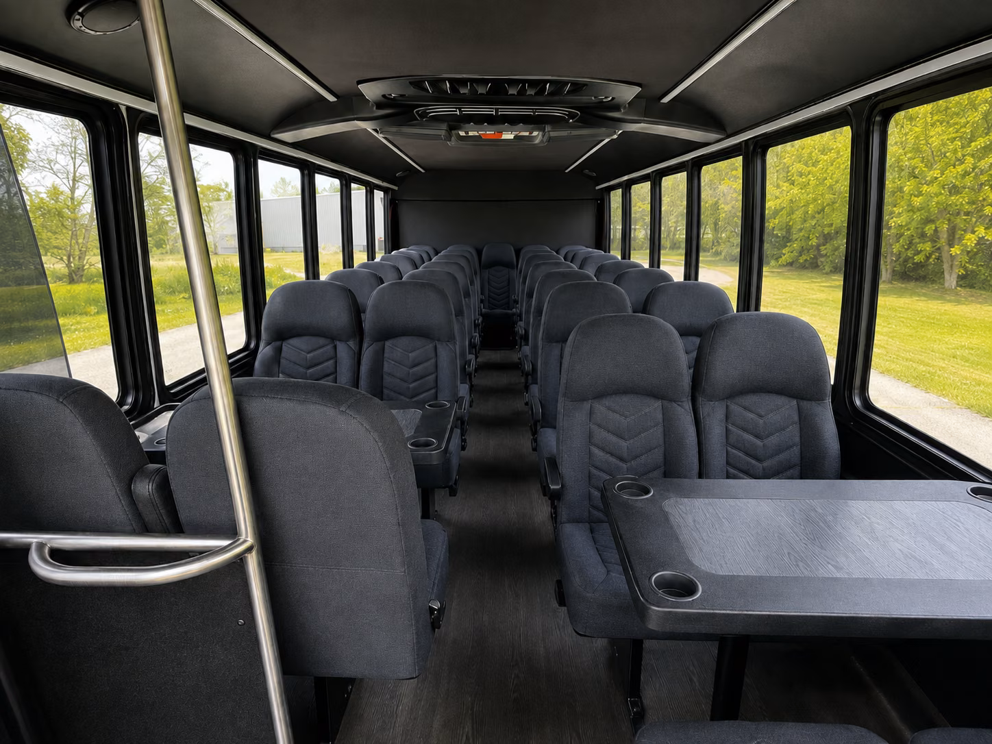 chico 20 passenger minibus interior