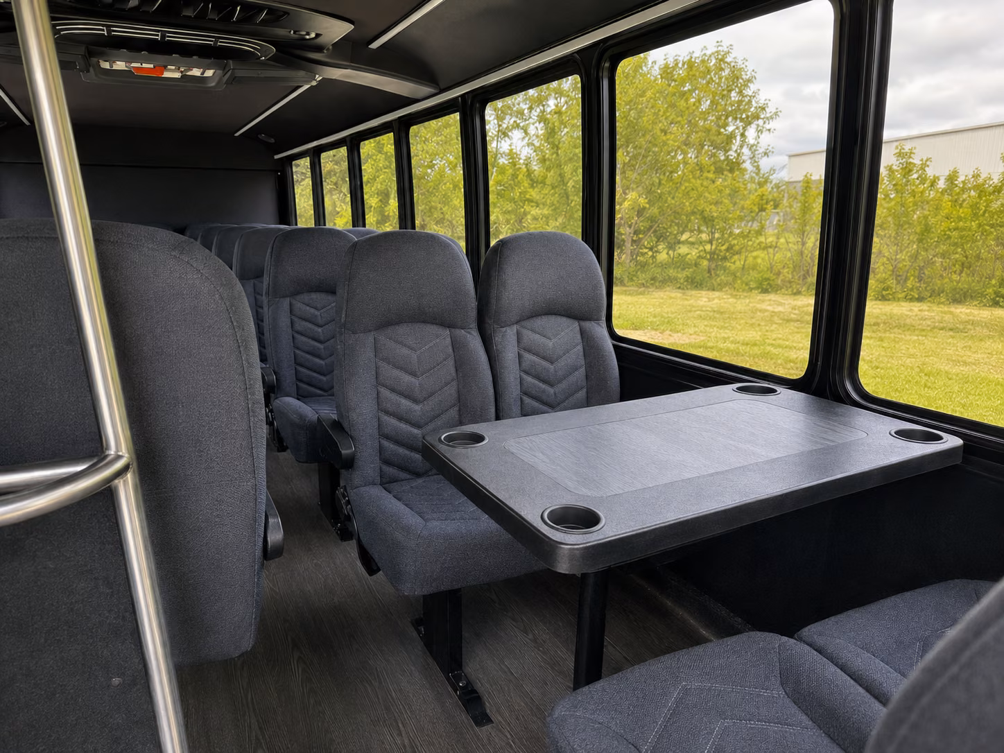 chico religious group transportation onboard seating