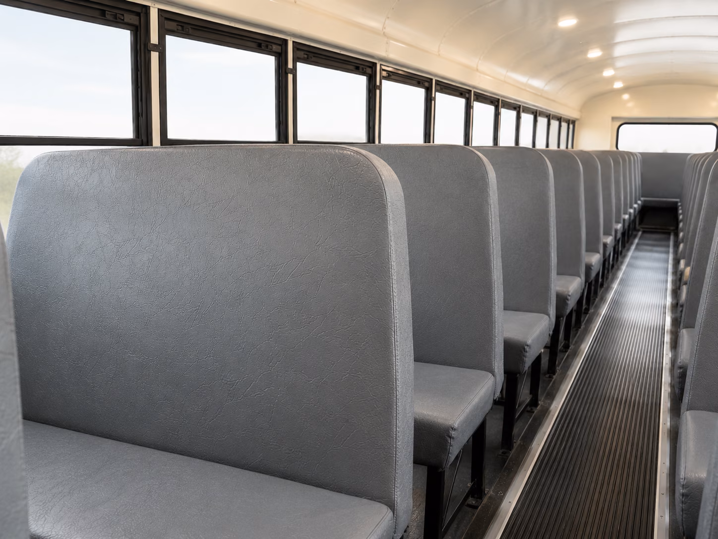 chico school bus inside