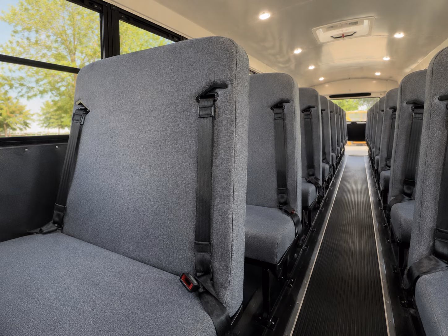 chico school bus interior
