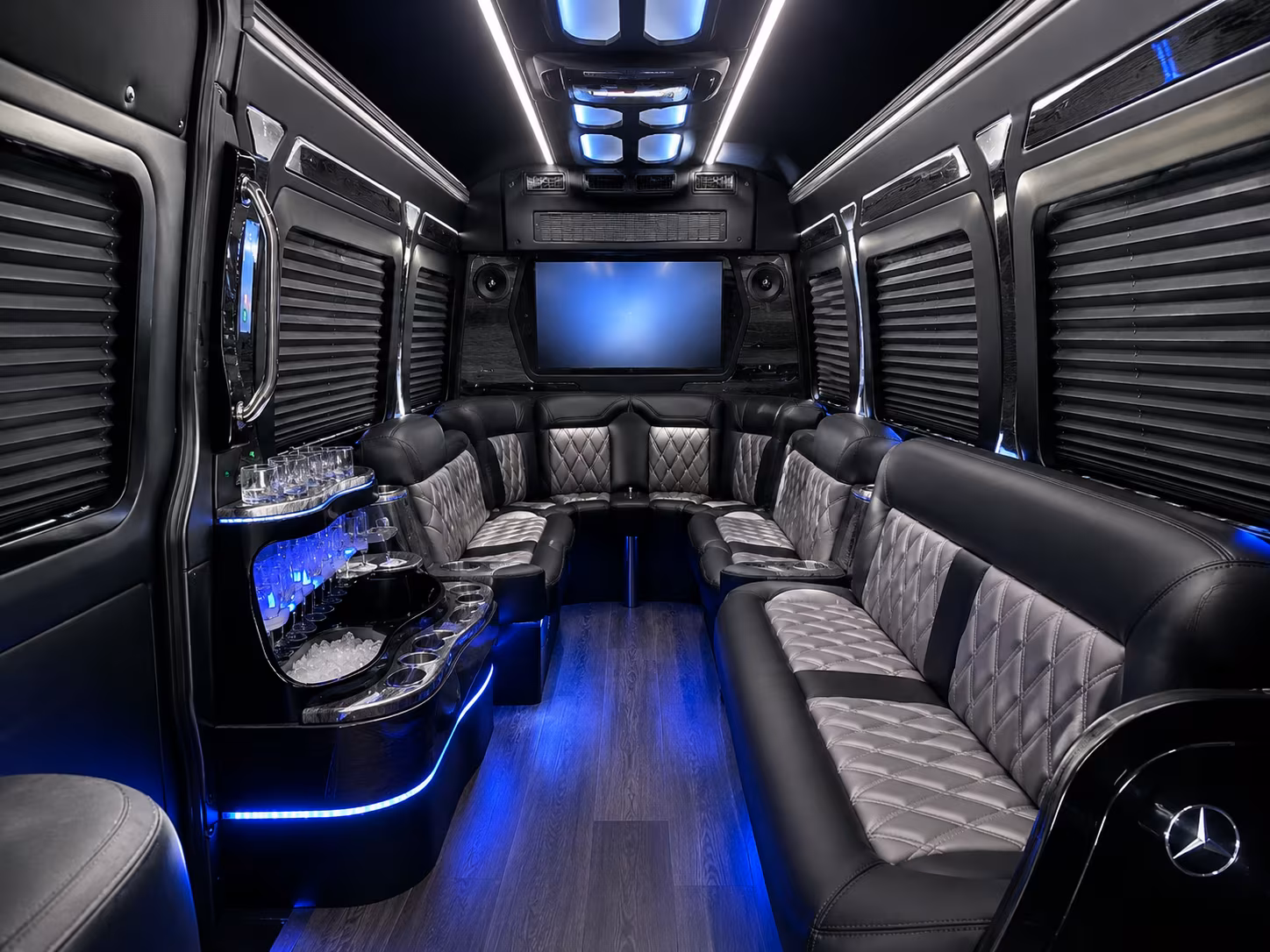 chico sprinter limousine inside