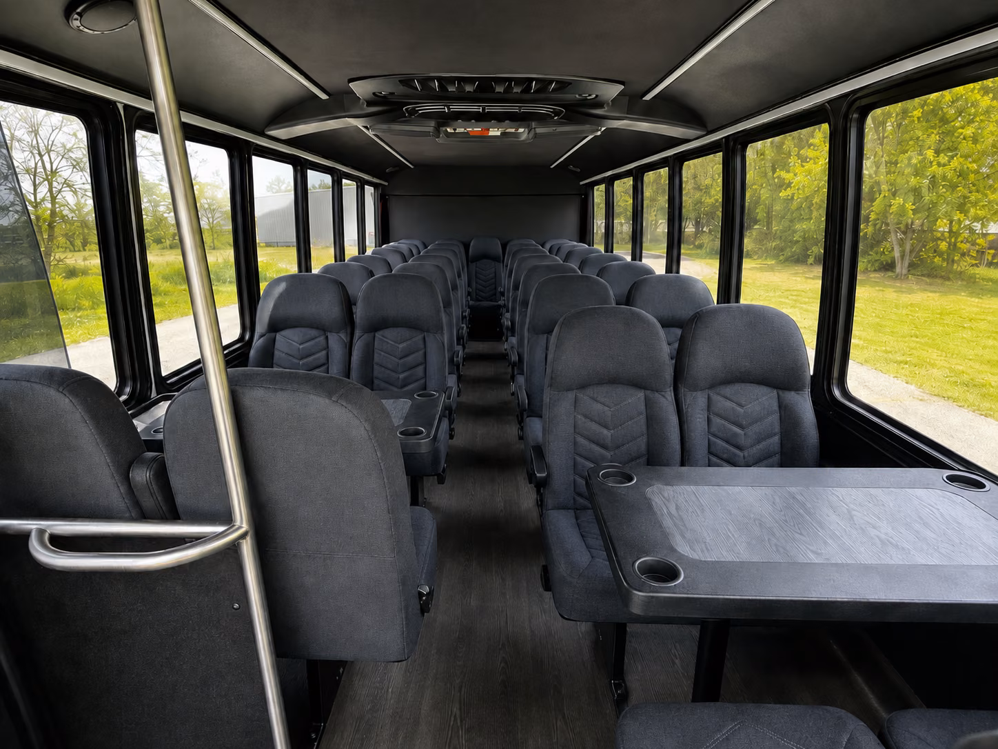 rehearsal dinner bus rentals for chico wedding parties